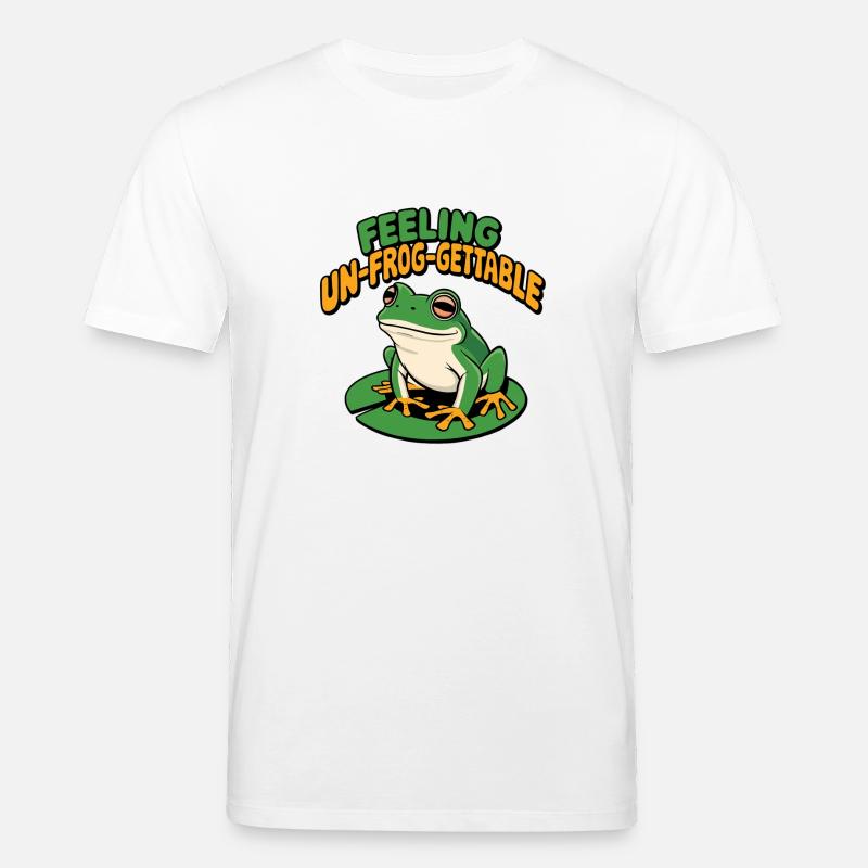 Unfroggettable - Stanley/Stella Unisex Bio-T-Shirt CREATOR  - Weiß