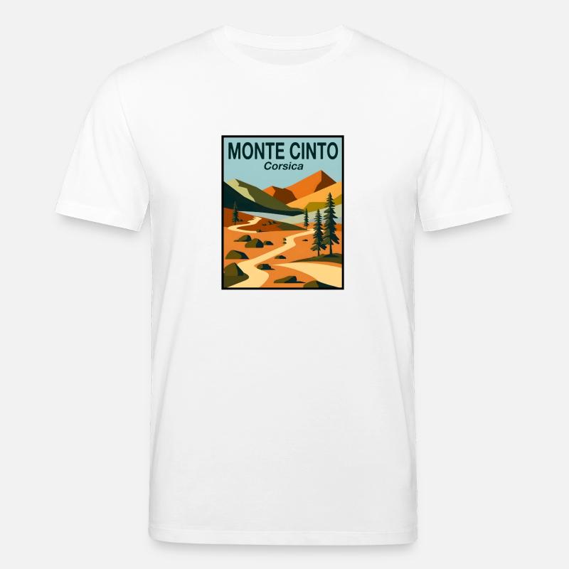 Monte Cinto Korsika - Stanley/Stella Unisex Bio-T-Shirt CREATOR  - Weiß