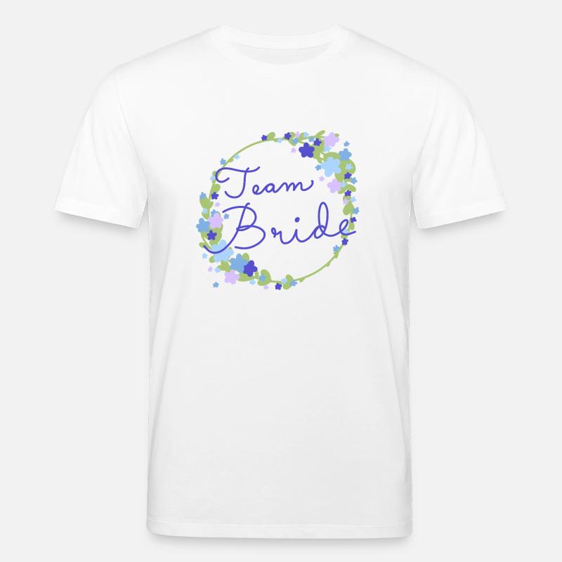 Team Bride /Team Braut - Stanley/Stella Unisex Bio-T-Shirt CREATOR - Weiß