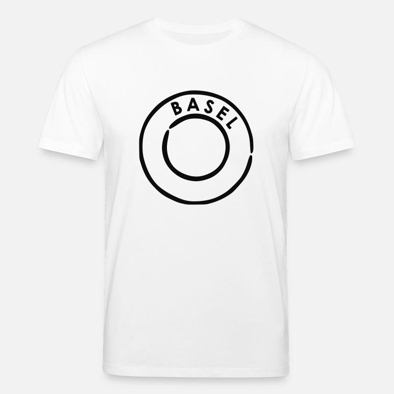 Basel Poststempel - Stanley/Stella Unisex Bio-T-Shirt CREATOR  - Weiß