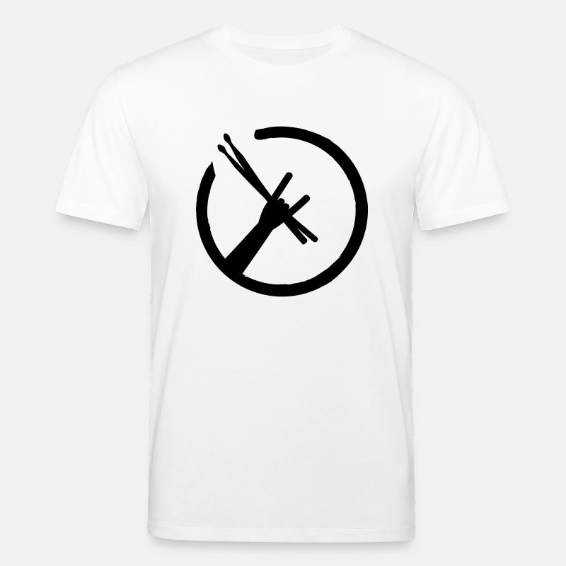 Drummers Metal Fork - Stanley/Stella Unisex Bio-T-Shirt CREATOR  - Weiß