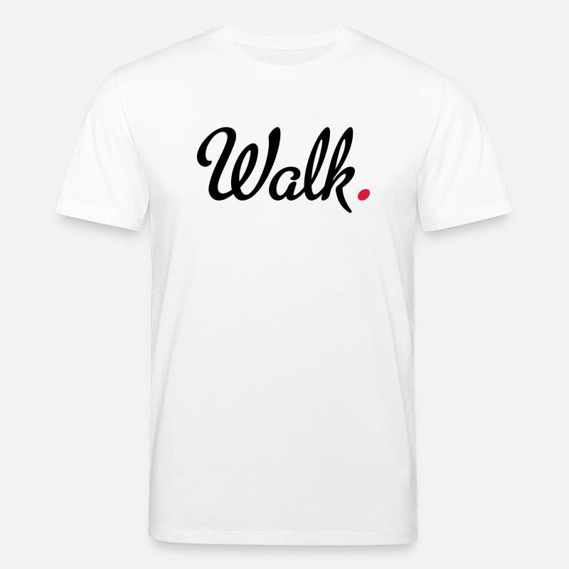Nordic Walking - Stanley/Stella Unisex Bio-T-Shirt CREATOR  - Weiß
