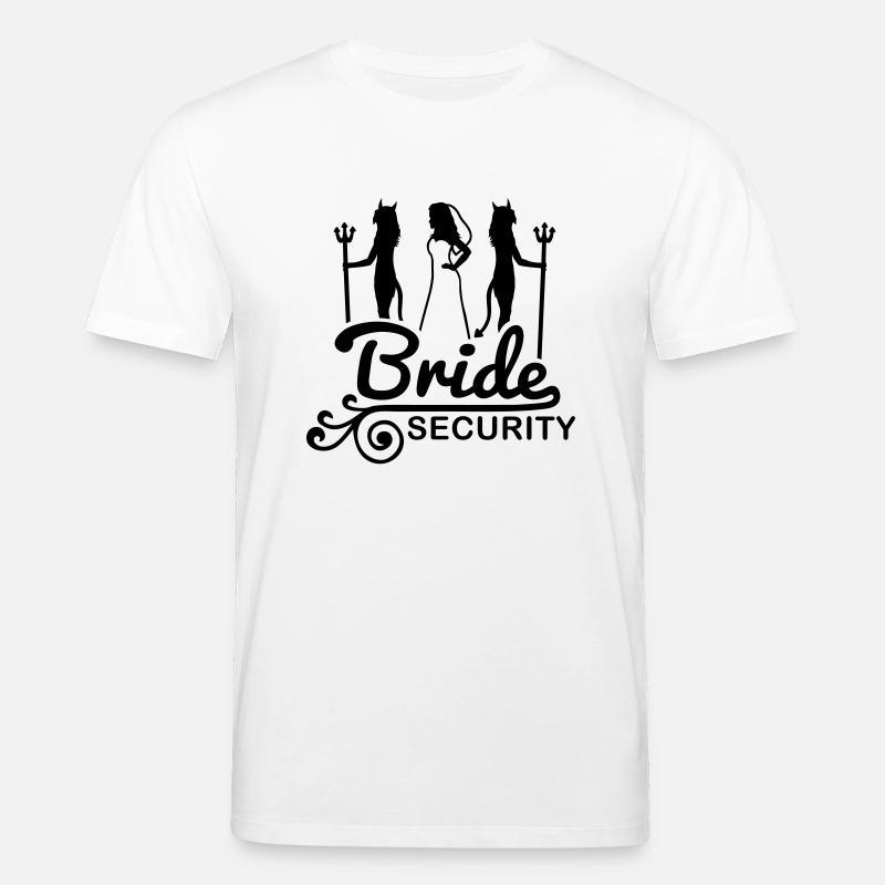 bride_security_f1 - Stanley/Stella Unisex Bio-T-Shirt CREATOR - Weiß