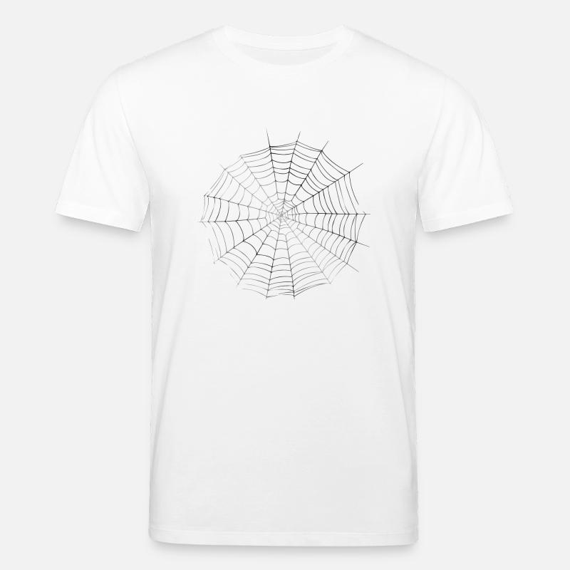 Smiley Spiderweb - Stanley/Stella Unisex Bio-T-Shirt CREATOR  - Weiß