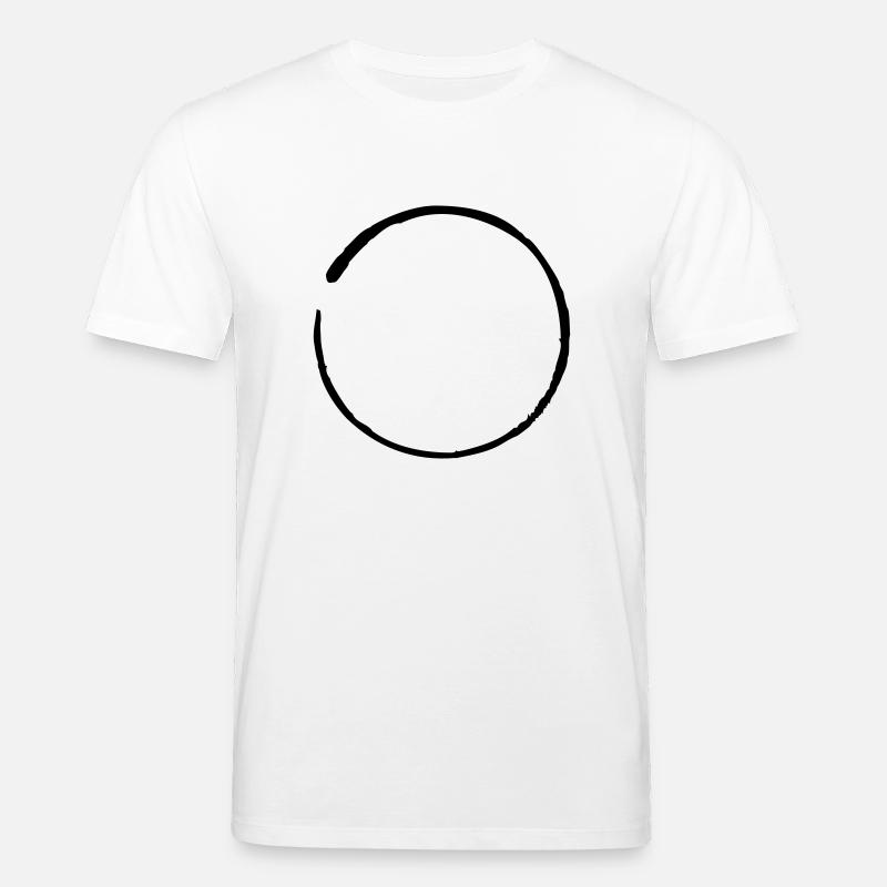 Zen, le bouddhisme, le cercle, la méditation, - T-shirt bio CREATOR Stanley/Stella Unisexe - blanc