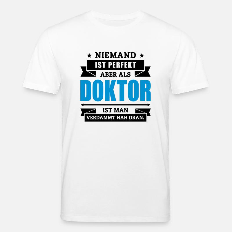 Funshirt Doktor - Stanley/Stella Unisex Bio-T-Shirt CREATOR - Weiß