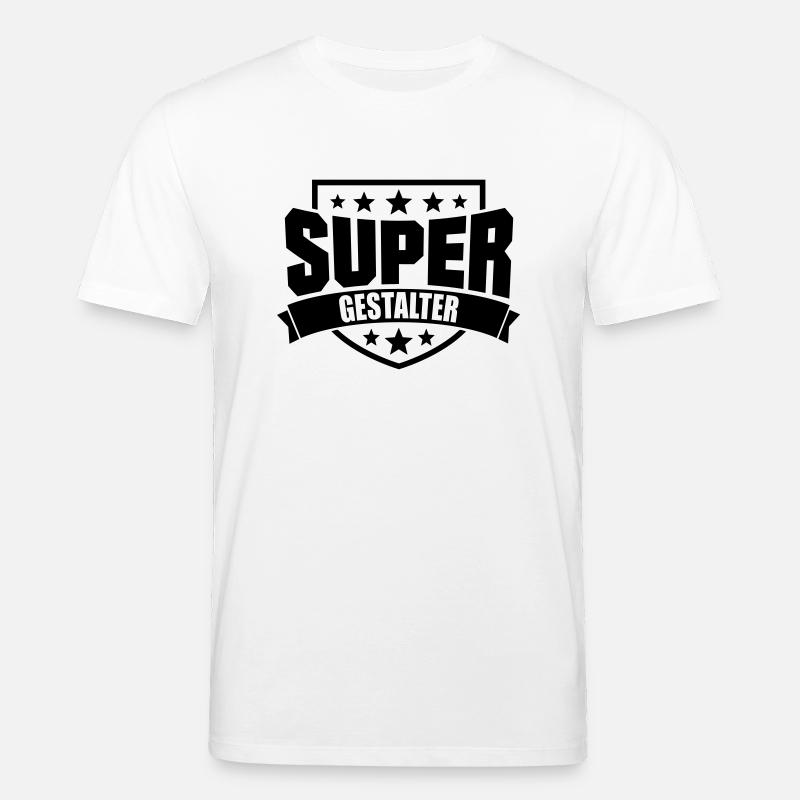 Super Gestalter - Stanley/Stella Unisex Bio-T-Shirt CREATOR  - Weiß