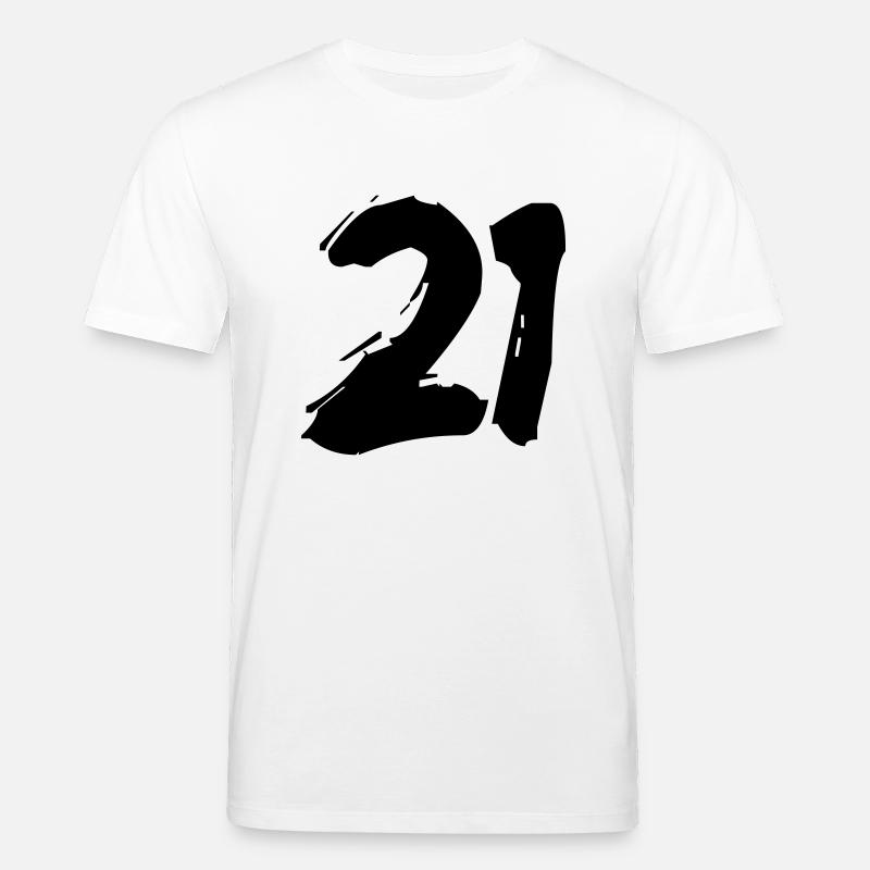 Brushed 21 - Stanley/Stella Unisex Bio-T-Shirt CREATOR  - Weiß