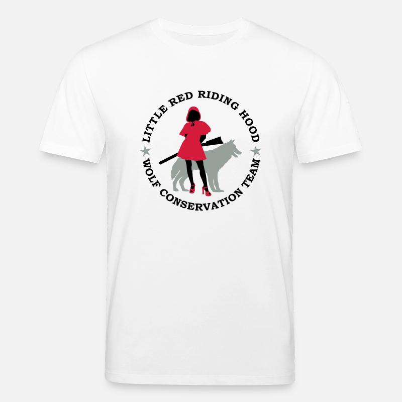 Wolf conservation team - T-shirt bio CREATOR Stanley/Stella Unisexe - blanc