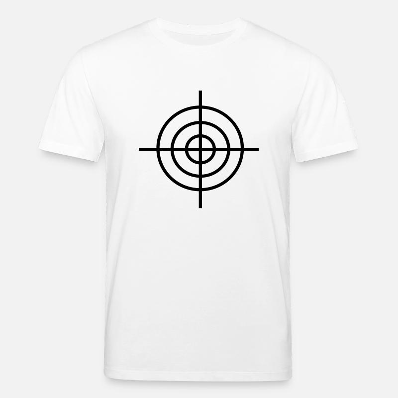 Zielscheibe - Stanley/Stella Unisex Bio-T-Shirt CREATOR  - Weiß