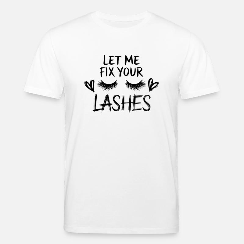 Précision pour des cils parfaits - T-shirt bio CREATOR Stanley/Stella Unisexe - blanc