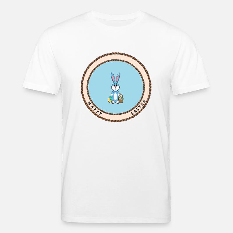 Frohe Ostern - Stanley/Stella Unisex Bio-T-Shirt CREATOR  - Weiß