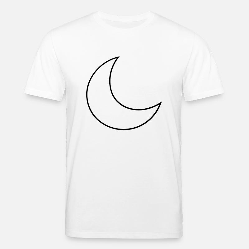 Mond - Stanley/Stella Unisex Bio-T-Shirt CREATOR  - Weiß