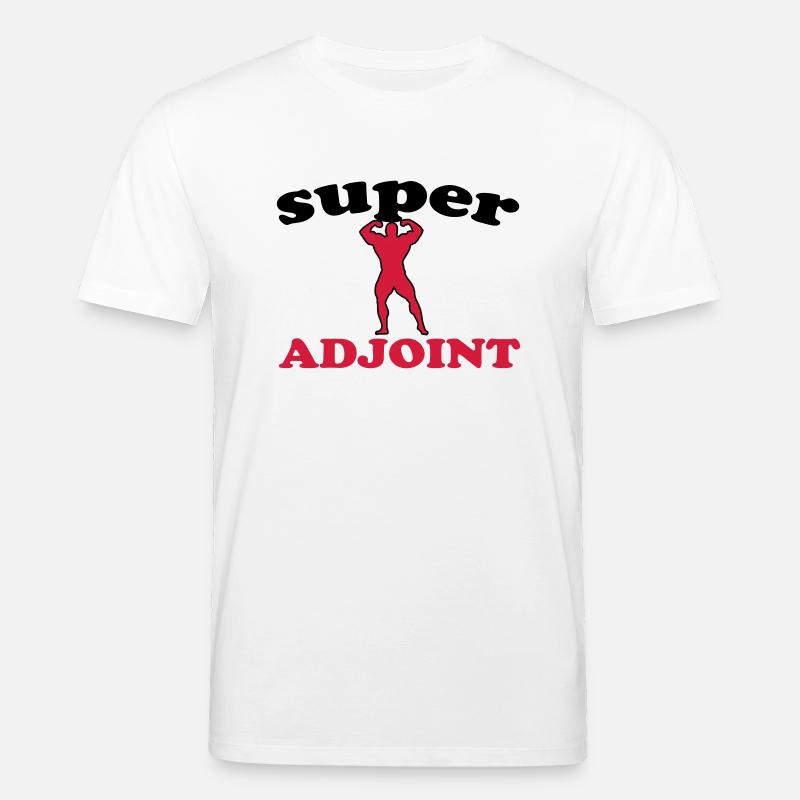 Super adjoint - T-shirt bio CREATOR Stanley/Stella Unisexe - blanc