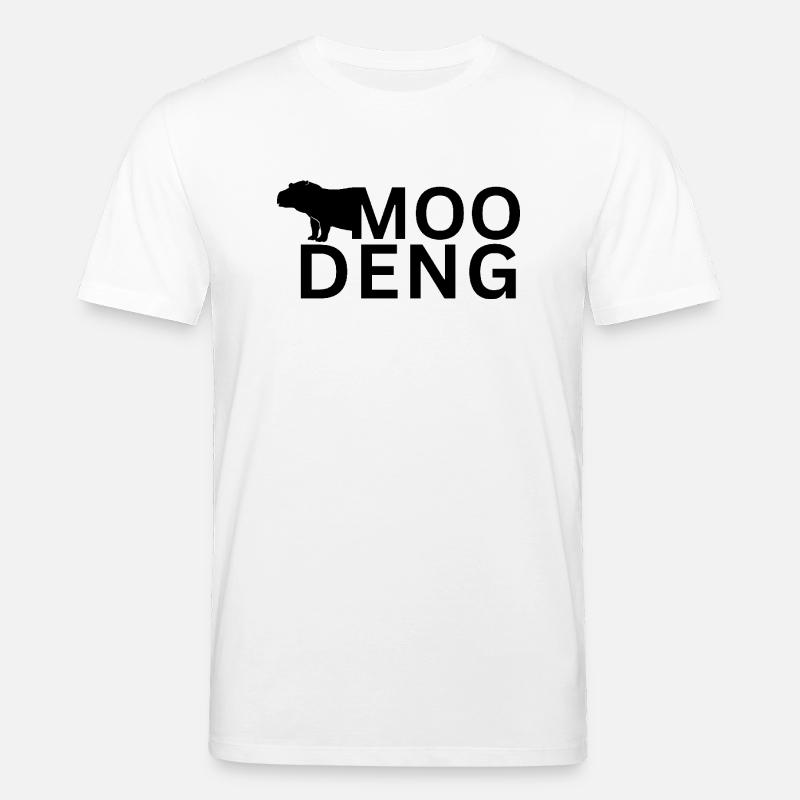 Moo Deng Hippopotame - T-shirt bio CREATOR Stanley/Stella Unisexe - blanc