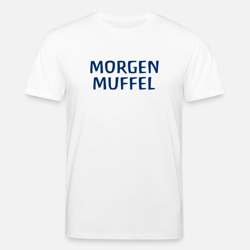 Morgenmuffel - Stanley/Stella Unisex Bio-T-Shirt CREATOR  - Weiß