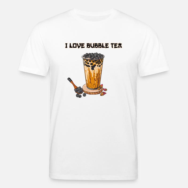Bubble Tea // Illustration - Stanley/Stella Unisex Bio-T-Shirt CREATOR  - Weiß