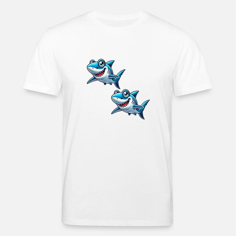 hai shark comic 2 - Stanley/Stella Unisex Bio-T-Shirt CREATOR  - Weiß