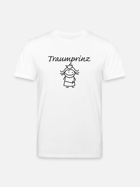 Traumprinz - Stanley/Stella Unisex Bio-T-Shirt CREATOR  - Weiß