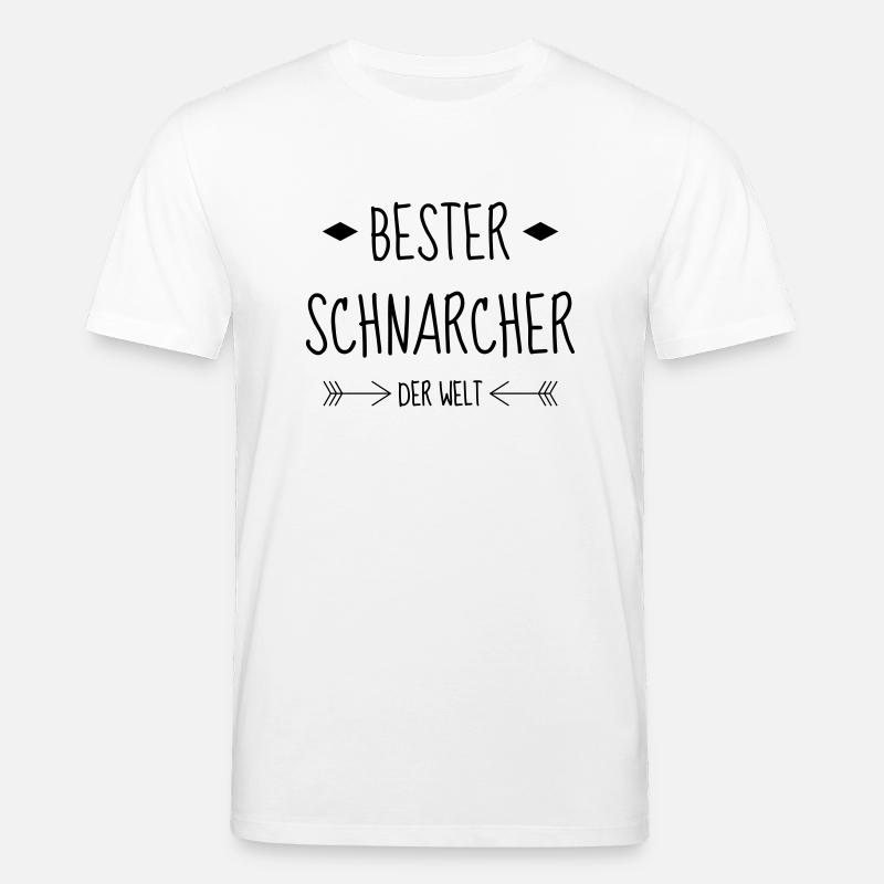 Ronfler / Ronfleur / Ronfleuse / Ronflement - T-shirt bio CREATOR Stanley/Stella Unisexe - blanc