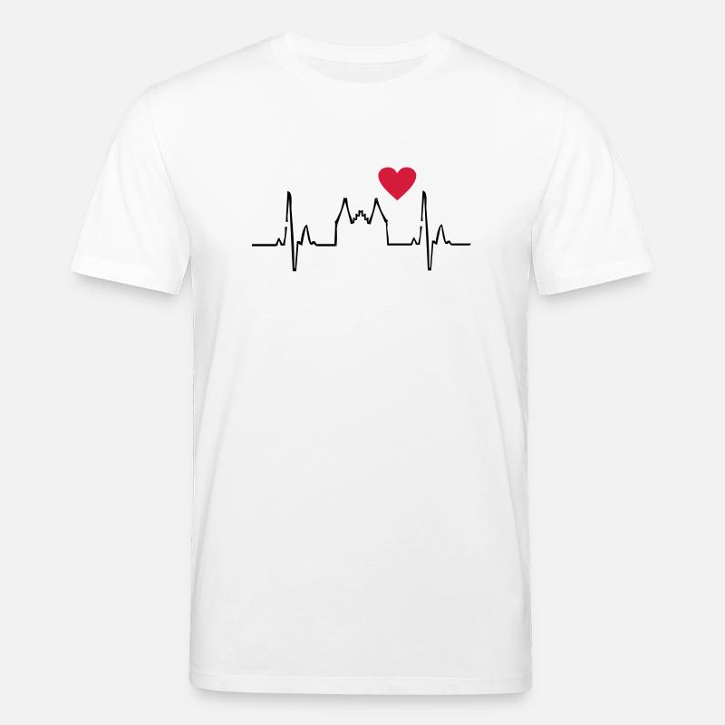 Lübeck - Stanley/Stella Unisex Bio-T-Shirt CREATOR  - Weiß