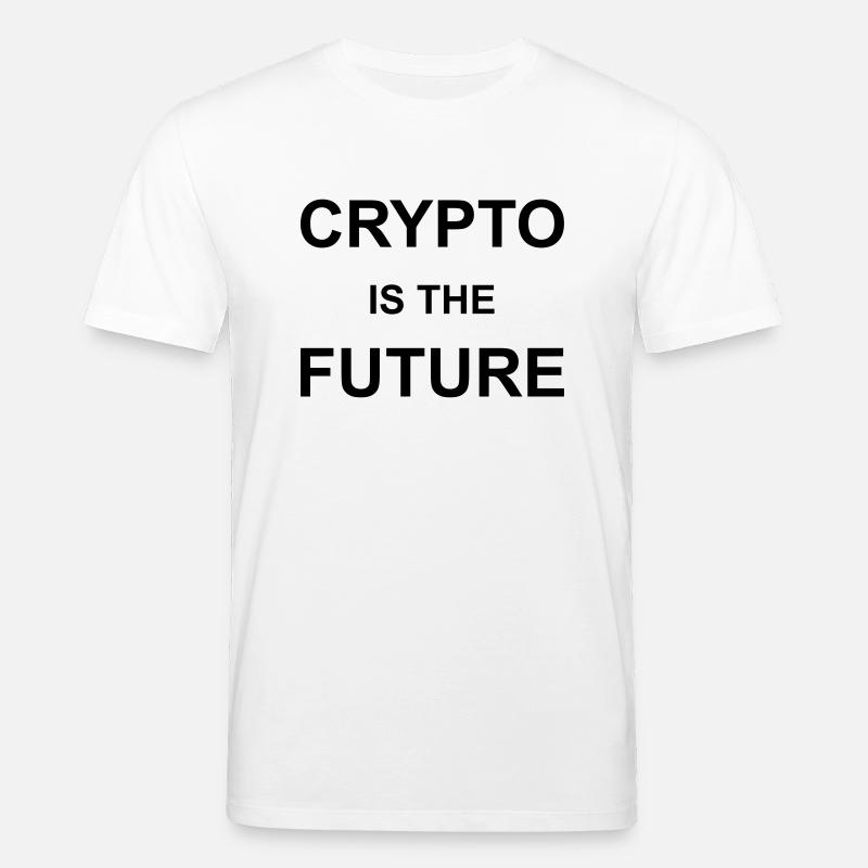 La crypto est l'avenir - T-shirt bio CREATOR Stanley/Stella Unisexe - blanc