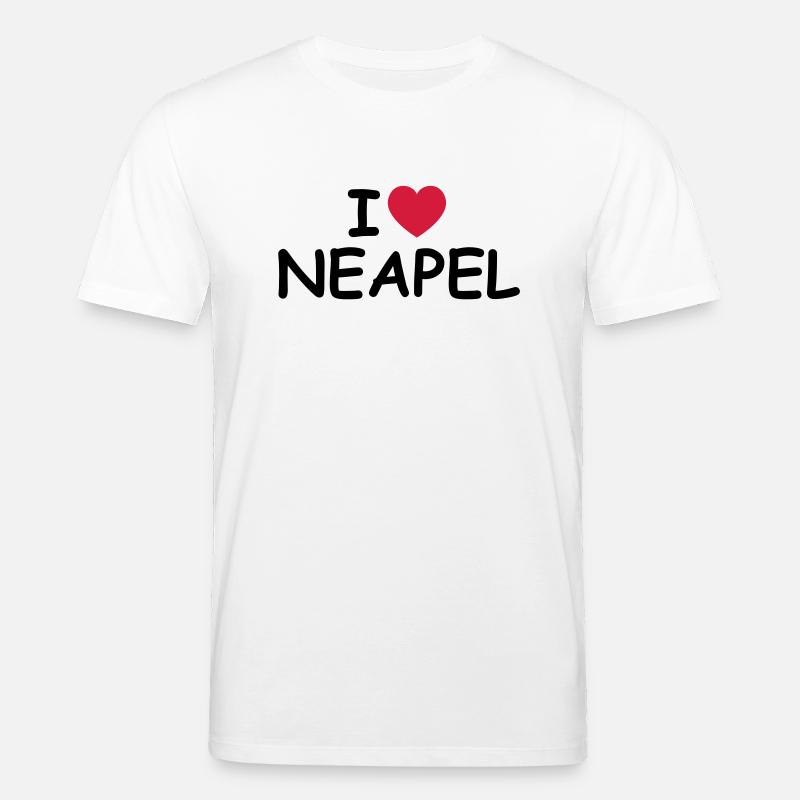 I love Neapel - Stanley/Stella Unisex Bio-T-Shirt CREATOR  - Weiß