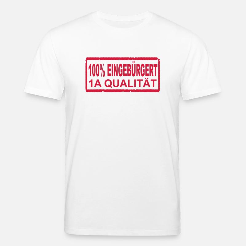 100% eingebürgert - Stanley/Stella Unisex Bio-T-Shirt CREATOR  - Weiß