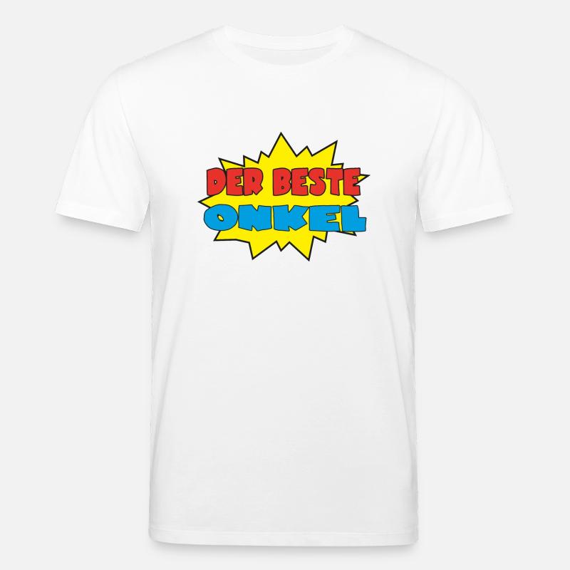 Der beste onkel - T-shirt bio CREATOR Stanley/Stella Unisexe - blanc