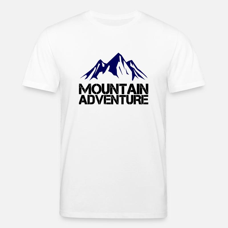 Mountain Adventure - Stanley/Stella Unisex Bio-T-Shirt CREATOR - Weiß