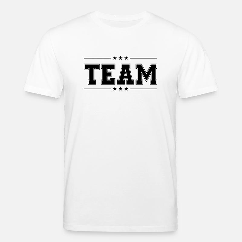 Équipe 01 - T-shirt bio CREATOR Stanley/Stella Unisexe - blanc