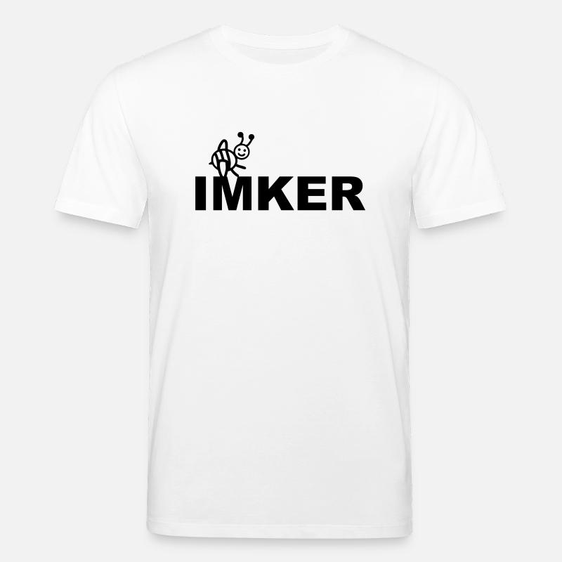 Imker 2 - Stanley/Stella Unisex Bio-T-Shirt CREATOR  - Weiß