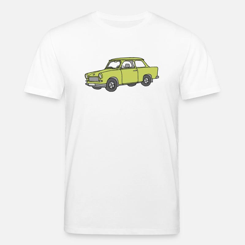 Trabi, (baligrün) - Stanley/Stella Unisex Bio-T-Shirt CREATOR - Weiß