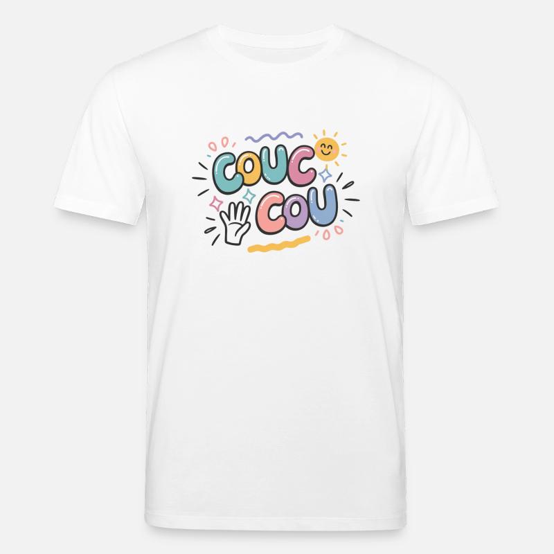 Coucou - Style Décontracté - T-shirt bio CREATOR Stanley/Stella Unisexe - blanc