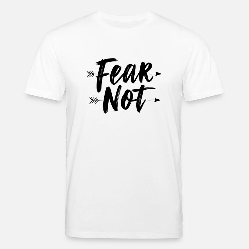 Fürchte dich nicht - Stanley/Stella Unisex Bio-T-Shirt CREATOR  - Weiß