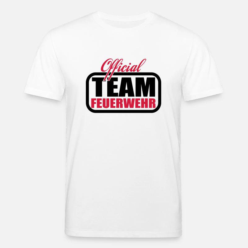 team Feuerwehr - Stanley/Stella Unisex Bio-T-Shirt CREATOR  - Weiß