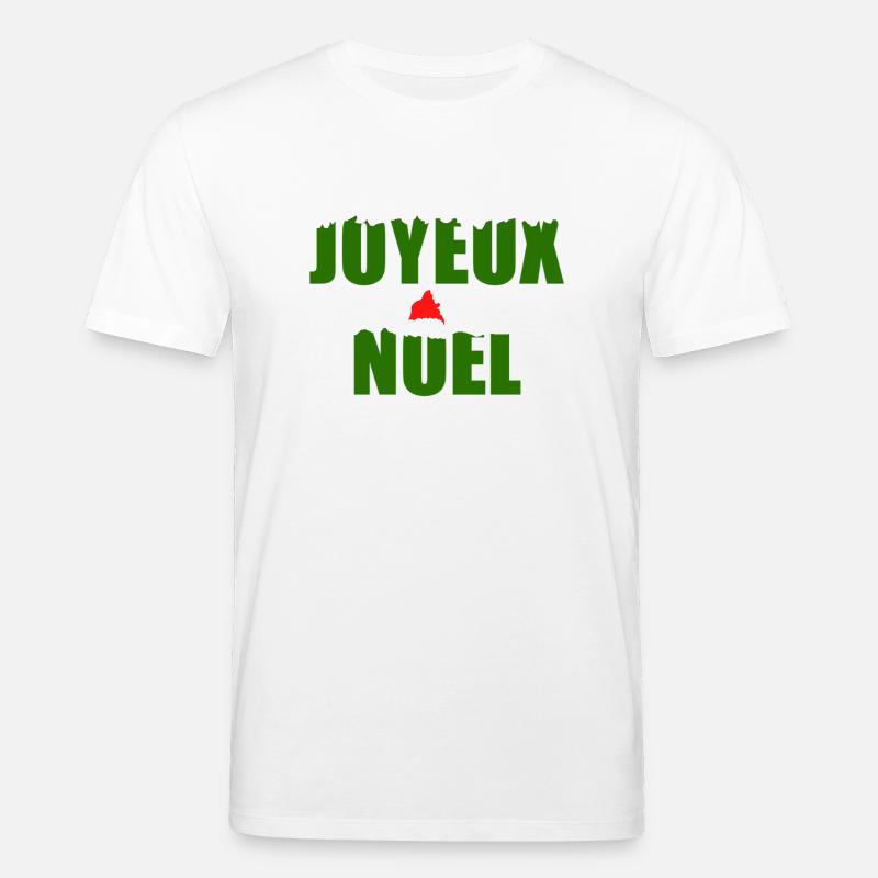 joyeux noel - Stanley/Stella Unisex Bio-T-Shirt CREATOR  - Weiß