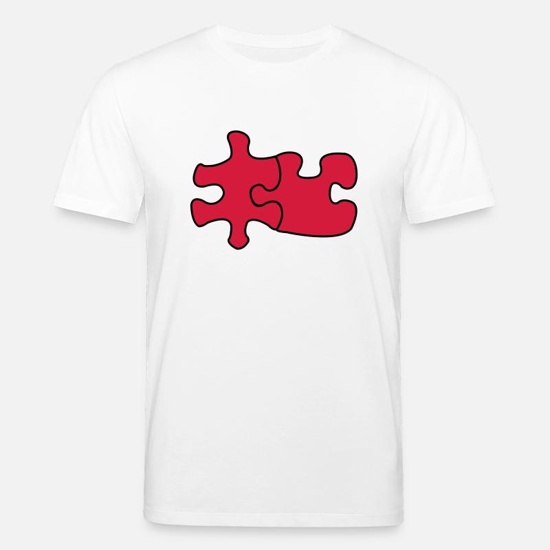 puzzle1 - Stanley/Stella Unisex Bio-T-Shirt CREATOR  - Weiß