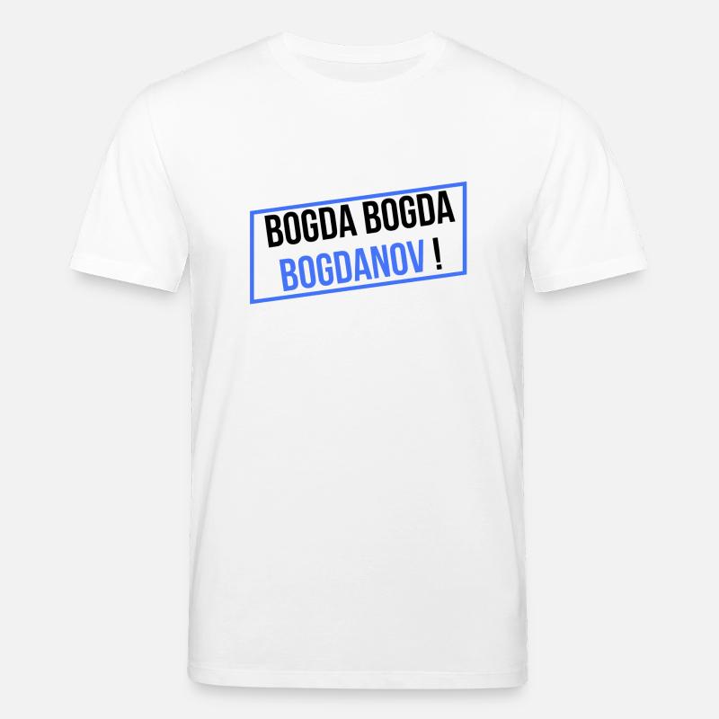 BOGDA BOGDA BOGDANOV ! - T-shirt bio CREATOR Stanley/Stella Unisexe - blanc