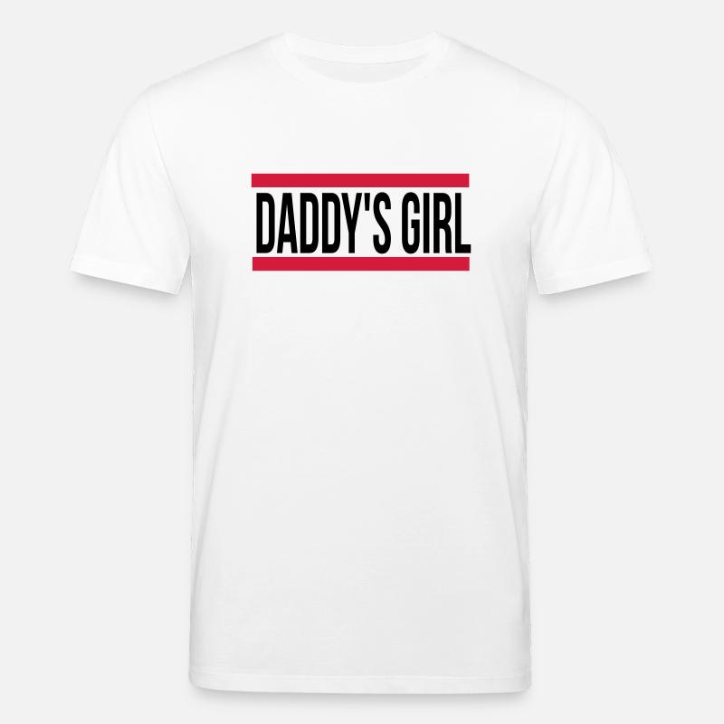 daddy´s girl - Stanley/Stella Unisex Bio-T-Shirt CREATOR  - Weiß