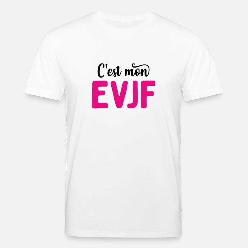 C'est mon evjf mariage - T-shirt bio CREATOR Stanley/Stella Unisexe - blanc