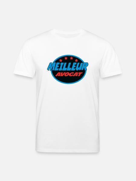 MEILLEUR AVOCAT - T-shirt bio CREATOR Stanley/Stella Unisexe - blanc