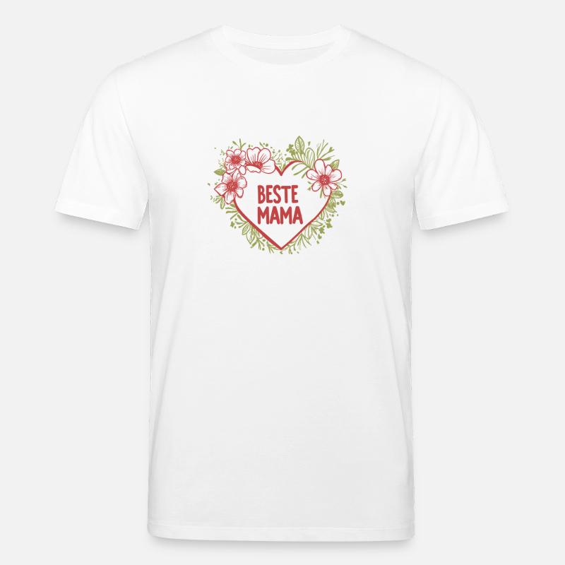 Beste Mama - Stanley/Stella Unisex Bio-T-Shirt CREATOR  - Weiß