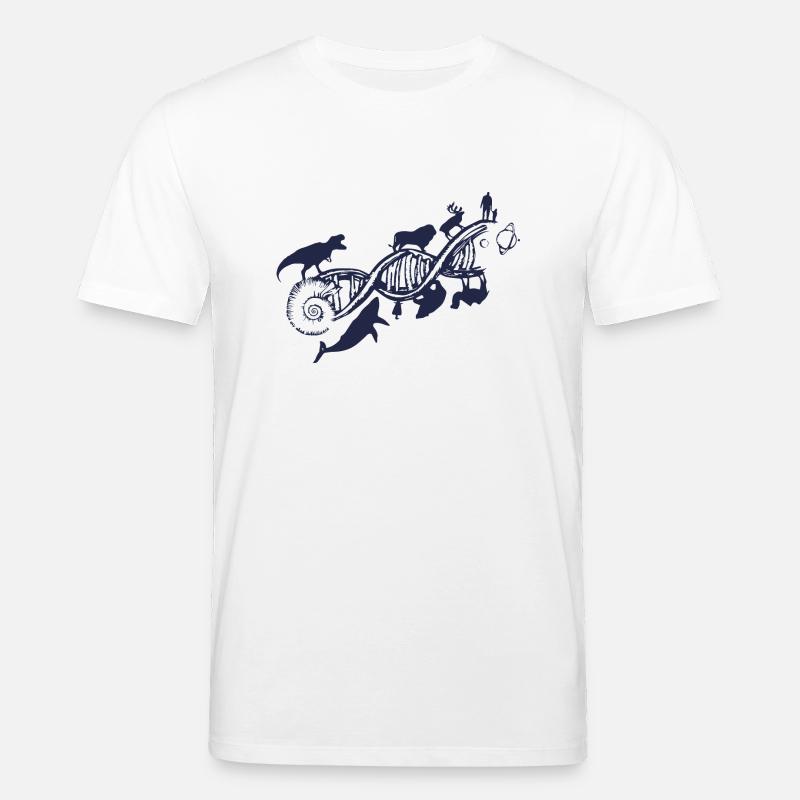 évolution - T-shirt bio CREATOR Stanley/Stella Unisexe - blanc