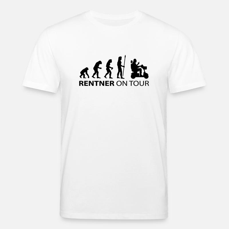 Rentner - Stanley/Stella Unisex Bio-T-Shirt CREATOR  - Weiß