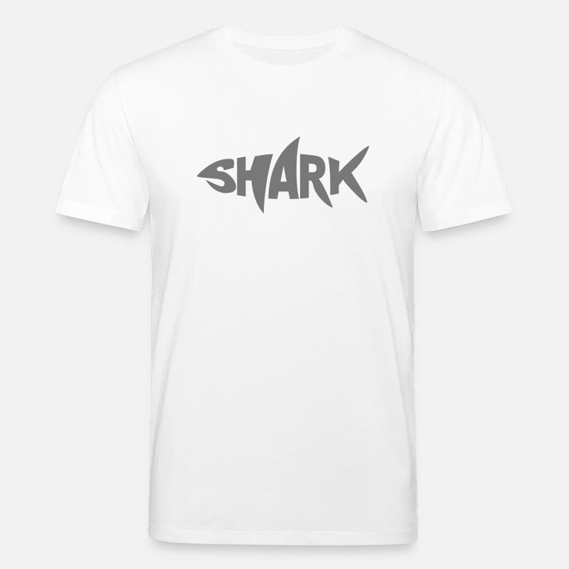 requin - T-shirt bio CREATOR Stanley/Stella Unisexe - blanc