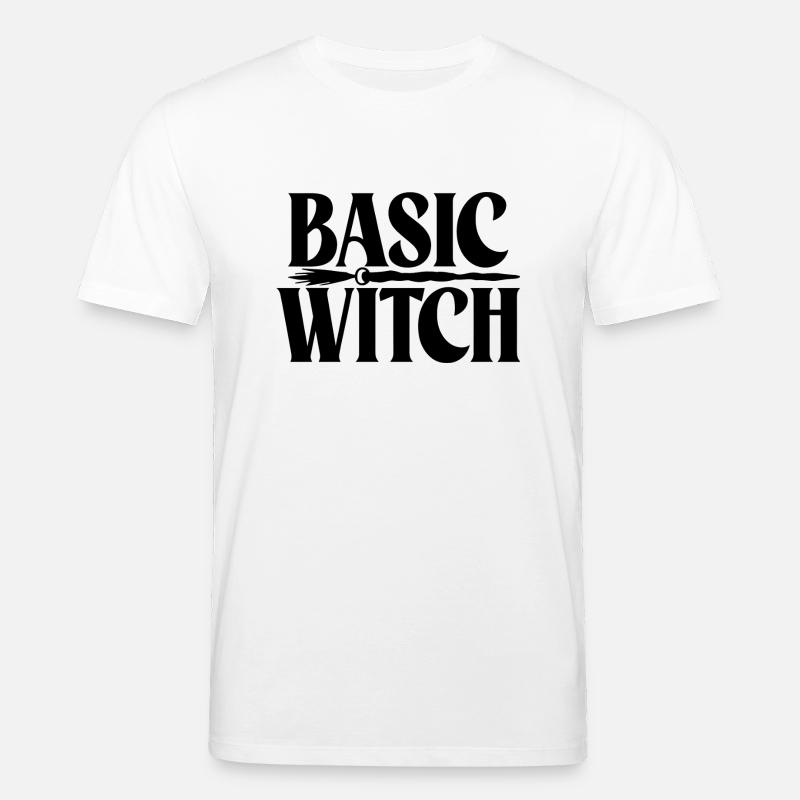 Basic Witch - Stanley/Stella CREATOR Unisex Organic T-Shirt - white