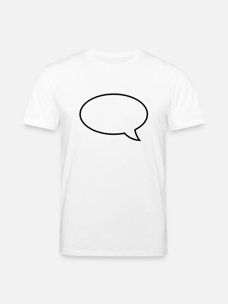 sprechblase__f1 - Stanley/Stella CREATOR Unisex Organic T-Shirt - white