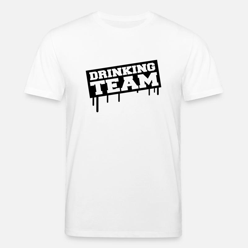 Drinking Team - Stanley/Stella Unisex Bio-T-Shirt CREATOR  - Weiß
