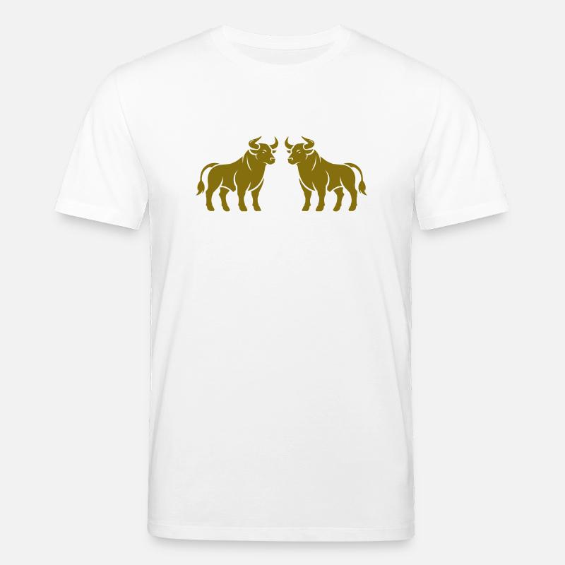 stier 2 - Stanley/Stella Unisex Bio-T-Shirt CREATOR - Weiß